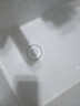 潜水艇（Submarine）洗手盆漏水塞洗脸盆下水器洗手池塞子按压式弹跳芯防臭过滤器京 【白色】黄铜弹跳水塞(小盖) 实拍图