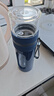 富光玻璃杯 高硼硅泡茶杯子 茶水分离杯 商务办公便携塑玻水杯男女士 实拍图