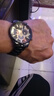爆款男士时尚日历手表男款韩版手表不锈钢石英腕表 黑色 实拍图