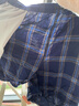 浪莎男士睡裤男纯棉五分短裤大码格子大裤衩外穿休闲宽松家居裤 实拍图