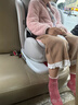 Heekin德国 儿童安全座椅汽车用0-4-12岁婴儿宝宝360度旋转ISOFIX硬接口 时尚粉(ISOFIX+360度旋转) 实拍图