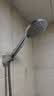 九牧（JOMOO）花洒喷头全套家用增压洗澡淋浴莲蓬头热水器手持淋雨花洒软管套装 S148013+软管（1.5米）+墙座 实拍图