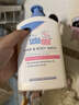 施巴（Sebamed）婴儿童洗发沐浴二合一宝宝新生儿弱酸温和无泪400ml德国进口 实拍图