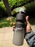 京东京造骑行水壶自行车山地公路车运动水杯子骑行装备黑白渐变750ml 实拍图