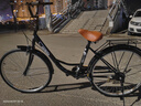 EG7自行车成人女士轻便单车通勤上班变速普通亲子复古男式 【基础款】单速-黑 26英寸【适合:155-175cm】 实拍图