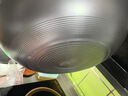 京严炒锅章丘款铁锅无涂层炒菜不粘锅家用精铁锅具燃气电磁炉用已开锅 【灶具通用】适合2-3人  赠盖铲  直径 30cm 百年工艺｜传统铁锅｜健康不沾 实拍图