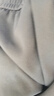 主意范（ZHUYIFAN）大码裤子男春夏秋季宽松休闲裤束脚阔腿印花运动裤子卫裤抽绳潮 A001- K1135黑色 3XL 165-180斤 实拍图