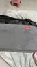 联想（Lenovo）笔记本电脑包16英寸公文包出差商务旅行包适用苹果小新拯救者防泼水手提包 加厚款灰色 实拍图