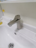 四季沐歌（MICOE）面盆水龙头304不锈钢冷热双控起泡水防溅卫生间浴室洗脸盆水龙头 【柔和防溅】冷热双控-银色款 实拍图