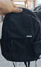 JEEP户外双肩包男背包女斜挎包轻便出行两用胸包防泼水旅行包小型书包 黑色 实拍图
