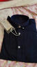 马登工装美式休闲磨毛牛津纺衬衫长袖外套纯棉牛津布薄款衬衣男春 藏青色 【2026春新款/寸衫薄外套/衣服男装上衣】 L 实拍图