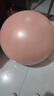 Keep 65cm瑜伽球专业防爆防滑加厚强弹抗压孕妇可用弹力瑞士球 暮光橙 实拍图
