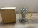 天喜（TIANXI）玻璃茶壶竖纹茶水分离壶茶道杯耐热加厚煮茶壶煮茶器带过滤烧水壶 【微瑕款】竖纹茶壶 1000ml 实拍图