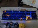达尔优（dareu）EK815机械合金版机械键盘 有线键盘 游戏键盘 108键单光键盘 电脑键盘  吃鸡键盘 茶轴 实拍图