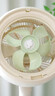 美的（Midea）【幸运草安睡2ProMax】家用空气循环扇/直流变频轻音小型电风扇/净化落地扇 智能语音遥控3D摇头 实拍图