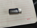闪迪（SanDisk）128GB Type-C USB3.1 手机电脑U盘DDC2 读速150MB/s 便携双接口 安全保密 智能APP管理 实拍图