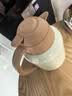 京东京造 茶壶 暖暖系列煮茶具闷茶烧水养生茶壶 316不锈钢糖果白1.5L 实拍图