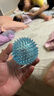 奕思瑞感统训练器材家用宝宝婴儿抚触按摩球触觉刷儿童前庭失调脱敏玩具 1个水晶按摩球大号+收纳袋 实拍图