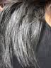 忆丝芸鸢尾蓝黑染发膏100%在家染发剂天然植物无刺盖白纯不沾男女士专用 实拍图