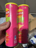 乐事（Lay's）无限薯片 鲜浓番茄味 104克*2罐 208克 休闲零食 膨化食品 实拍图