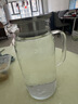 GLASSLOCK凉水壶高硼硅玻璃茶水分离耐高温冷水壶泡茶壶家用玻璃果汁杯1.1L 实拍图
