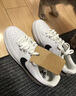 耐克（NIKE）男鞋板鞋 2026新款夏季时尚运动鞋舒适耐磨低帮运动休闲鞋滑板鞋 COURT/白色黑勾/建议拍大半码 【经典主推】 40.5 实拍图