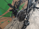 沃雷顿（VORLAD）山地自行车红日300碟刹禧玛诺24速可锁死前叉男士女士通勤单车 灰黑色26*17寸（身高165-180cm） 实拍图