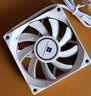 利民（thermalright）TL-8015W 8cm超薄风扇白色风扇 S-FDB V2轴承 8cm机箱风扇4pin PWM 2200转速 实拍图