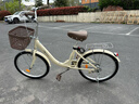 凤凰自行车女通勤轻便普通18/20/22寸学生成人单车代步车淑女脚踏 米咖色 22英寸 实拍图