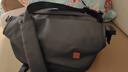 京东京造 探索者斜挎包Plus版男女胸包腰包大容量单肩背包运动 黑色 实拍图