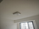 雷士（NVC）全光谱护眼吸顶灯卧室智能简约现代LED照明方灯白雪Y 实拍图