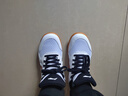 李宁乒乓球鞋男女款运动鞋 乒乓球专用鞋透气防滑I鹰眼3.0ESS 白黑39 实拍图