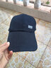 【热巴同款】加大棒球帽帽子男女大头围显脸小春夏字母百搭棒球帽 侧标-黑色【1顶】 实拍图