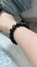 石玥珠宝收藏级金猫眼天然黑曜石手串本命年转运水晶手链男女士款礼物10mm 实拍图