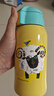 虎牌（TIGER）第三代最新款儿童杯小狮子保温杯双杯盖MBR-S06G-RR吸管款600ML 实拍图
