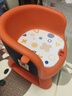 日康（rikang）宝宝餐椅 叫叫椅婴儿学坐椅多功能儿童吃饭餐桌 RK-X2009-2 橙色 实拍图