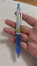 斑马牌（ZEBRA）学霸系列中性笔 0.5mm子弹头按动高颜值签字笔 学生刷题笔记标注笔 蓝笔 JJ77 蓝色 3支装 实拍图