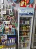 新飞 （Frestec）展示柜冷藏保鲜柜酒水饮料冰柜双开门冷藏柜酒店冷藏保鲜柜超市直冷玻璃门风冷无霜冰箱立式冷柜 大单门蓝白400L【4D风冷无霜】5层 实拍图