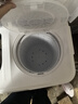 荣事达（Royalstar）洗衣机半自动家用大容量双桶 宿舍出租房小型波轮双缸洗脱分用 节能易操作 15.5KG【洗10KG+脱5.5KG】易操作 双缸 实拍图