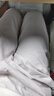 森马（Semir）休闲裤女质感慕斯裤慵懒垂感秋季宽松软糯肌理阔腿裤107524127005 实拍图