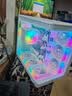 酷冷至尊（CoolerMaster）elite 神殿600 白色 ATX海景房机箱  一体曲面玻璃 无立柱/支持360水冷/Type-c  实拍图