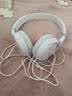 索尼（SONY） MDR-ZX110AP 耳机头戴式重低音手机电脑游戏有线耳机学生上网课学习办公耳麦 白色 实拍图