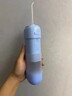 松下（Pansonic）同款电动冲牙器家用便携超声波洗牙器伸缩水箱除牙石防水口腔洁牙结石儿童成人 伸缩款-渐变粉蓝-配四个头  洁齿护龈 4支喷头 实拍图