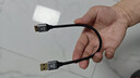 毕亚兹 USB3.0移动硬盘数据连接线 适用东芝希捷西部移动硬盘盒子三星note3/s5延长转接充电线 0.25米 实拍图