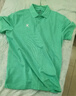 卡尔美（KELME）运动POLO衫男士翻领运动T恤夏季纯色女士 透气速干定制短袖 男 黑色 XL 实拍图