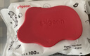 贝亲（Pigeon）新生婴儿手口湿巾加厚亲肤手口屁屁专用湿纸巾 100抽单包 KA66 实拍图