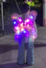 妙贝乐发光玩具女孩过家家儿童天使蝴蝶翅膀背饰魔法仙女公主裙生日礼物 实拍图
