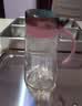 欣美雅 油壶玻璃油罐厨房家用油瓶装油容器酱油醋调料瓶醋壶油罐壶 落樱粉600毫升【标签】 实拍图