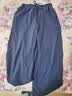 左斯客复古亚棉麻裤子男款夏天轻薄透气宽松直筒垂感棉麻休闲大码 藏青色 C2 2XL 【建议125-135斤】 实拍图