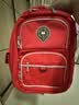 UNIVERSITY OF OXFORD儿童书包女大容量减负反光条小学生2-6年级双肩背包时尚X637B红色 实拍图